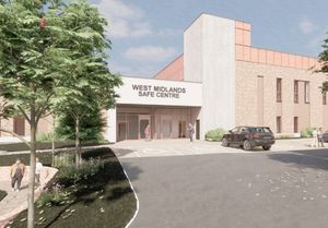 The proposed West Midlands Safe Centre in Birmingham. Taken from design document by Keppie Design for Birmingham Children's Trust.