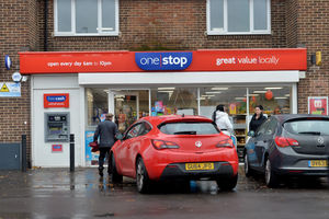 Bikers threw away cash they stole from this shop in Horseley Road, Tipton