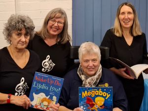 Supporting image for story: Brownhills singing group hits high note for literacy