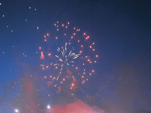 Supporting image for story: In pictures: Family fun and spectacular fireworks and bonfire through the years as extravaganza returns to West Park