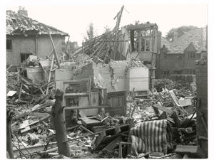 Supporting image for story: Author Julie's shock at city bomb damage