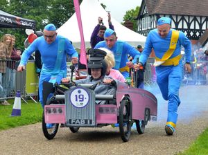 Supporting image for story: Wacky racers hit the track in Shrewsbury's latest Krazy Races extravaganza