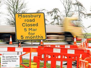 Supporting image for story: Major tailbacks for drivers in roadworks on the A483 at Oswestry