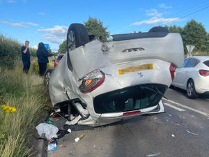 Supporting image for story: 'My life flashed before my eyes': Teenage driver thanks stranger who helped her after A53 crash