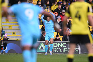 Mat Sadler during Walsall's clash with Harroage (Owen Russell)