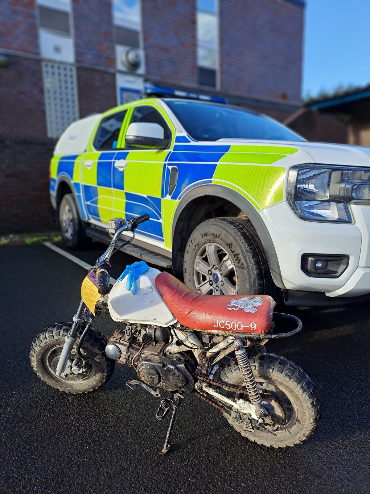 Second off-road bike seized from streets of Bridgnorth