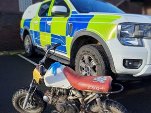 Supporting image for story: Second off-road bike seized from streets of Bridgnorth