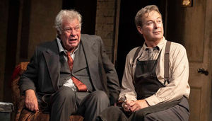 Matthew Kelly and Julian Clary in "The Dresser."