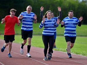 Supporting image for story: Black Country runners come together to rack up a double marathon for Samaritans