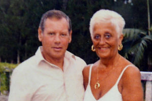Mary Kate, now aged 71, with Chris, who is now 78