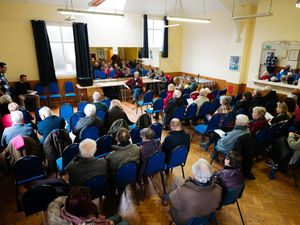 Supporting image for story: Meeting puts new focus on fixing collapsed Ludlow town walls after more than a decade of logjam