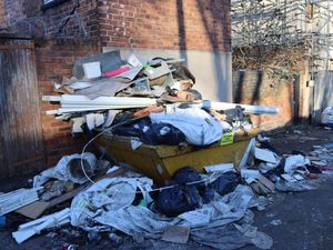 Supporting image for story: Clean bandits! Walsall Council teams thorough clean-up operation on fly-tipping hot spot