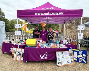 Cats Protection has secured a new home in Wellington to help generate vital funds for needy cats