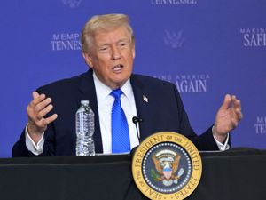 Supporting image for story: Trump hopes there will be no suspicious minds as he makes trip to Graceland