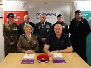 Supporting image for story: Firm which built landmark veterans centre signs Armed Forces Covenant