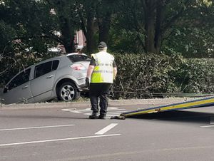 The car was recovered from the scene