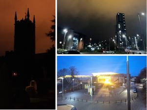 Supporting image for story: Why was there a vivid orange glow over Wolverhampton at the weekend?
