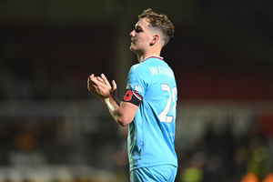 Walsall midfielder Lewis Warrington made his return from an ankle injury as a late substitute.