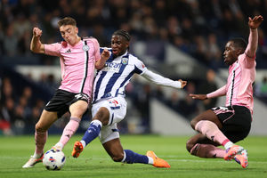 Samuel Iling-Junior bagged Albion's goal (Photo by Jack Thomas/Getty Images)