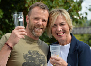 Paul and Tracey Hickinson, from Broseley