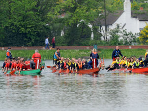 Supporting image for story: GALLERY: Annual Dragon Boat Challenge makes a splash at Himley Park