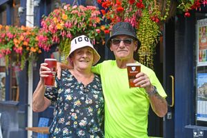 Steven and Elaine Cullum in Bridgnorth. Photo: Tim Sturgess