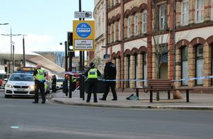 The scene on Pipers Row. Photo: @Central1850