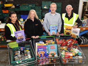 Supporting image for story: Building Society’s support for Black Country Foodbank enters third year