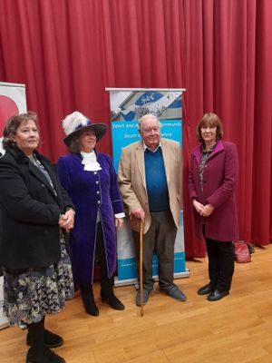 High Sheriff, David Preshous, Fiona Rogers-Coltman and Katherine Garnier