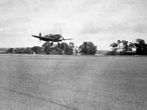 Supporting image for story: Fragmentary reminder of tragic pilot
