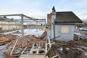 December 17, 2022, The White Lion has been reduced to rubble. 