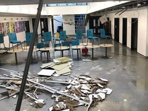 Supporting image for story: Wellington school to only open to some pupils on Monday after 'catastrophic' water leak