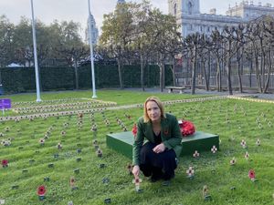 Supporting image for story: Local MP pays tribute to war heroes at Commons Garden of Remembrance