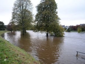 Supporting image for story: Storm Barra deluge leads to flood alerts across Shropshire