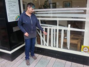 Supporting image for story: £2,000 damage in Ludlow charity shop vandal attack