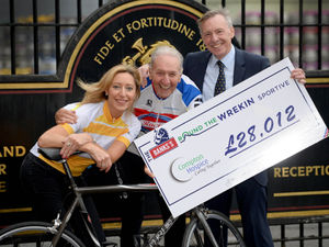 Supporting image for story: Round the Wrekin: Cyclists raise £28,000 for Compton Hospice, Hugh Porter says