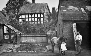 The Sandford smithy – near Whitchurch.