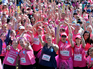 Supporting image for story: Pretty in pink at Walsall Race for Life