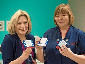 Supporting image for story: 'Now the whole hospital can be their waiting room' - Pagers give Shropshire pre-op patients freedom