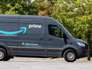 Supporting image for story: Two arrests after Amazon van stolen whilst driver delivered parcels