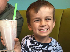 Supporting image for story: Glow runners raise £13,000 to help Cleobury Mortimer's Jack, 6