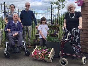 Supporting image for story: Care home residents thank big-hearted schoolgirl for brightening up their days with flowers