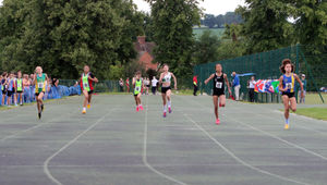 Much Wenlock Olympian Games - Under 13s 100m winner