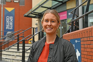 Vox pop ,University fees rise , Wolverhampton University . Pictured, Sally Dowen. 33.