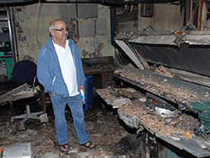 Supporting image for story: Dry cleaners destroyed in blaze