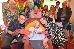 Supporting image for story: Wolverhampton great-grandmother celebrates her 104th birthday in style with family and friends