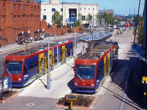 Supporting image for story: Pedestrian died after being hit by Midland Metro in Wolverhampton