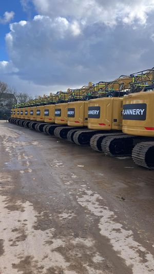 Over the past four years Finning UK & Ireland have supplied Flannery Plant Hire with over £250,000,000 worth of Cat machinery.