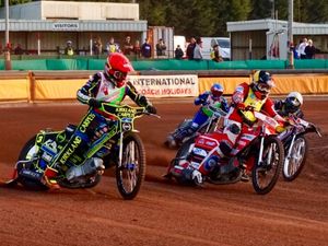 Supporting image for story: Injured Tom Brennan on sidelines for Cradley Heathens