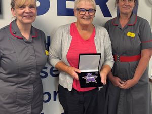 Supporting image for story: 'She is an inspiration' - Retiring Shropshire nurse honoured with prestigious award for decades of dedication